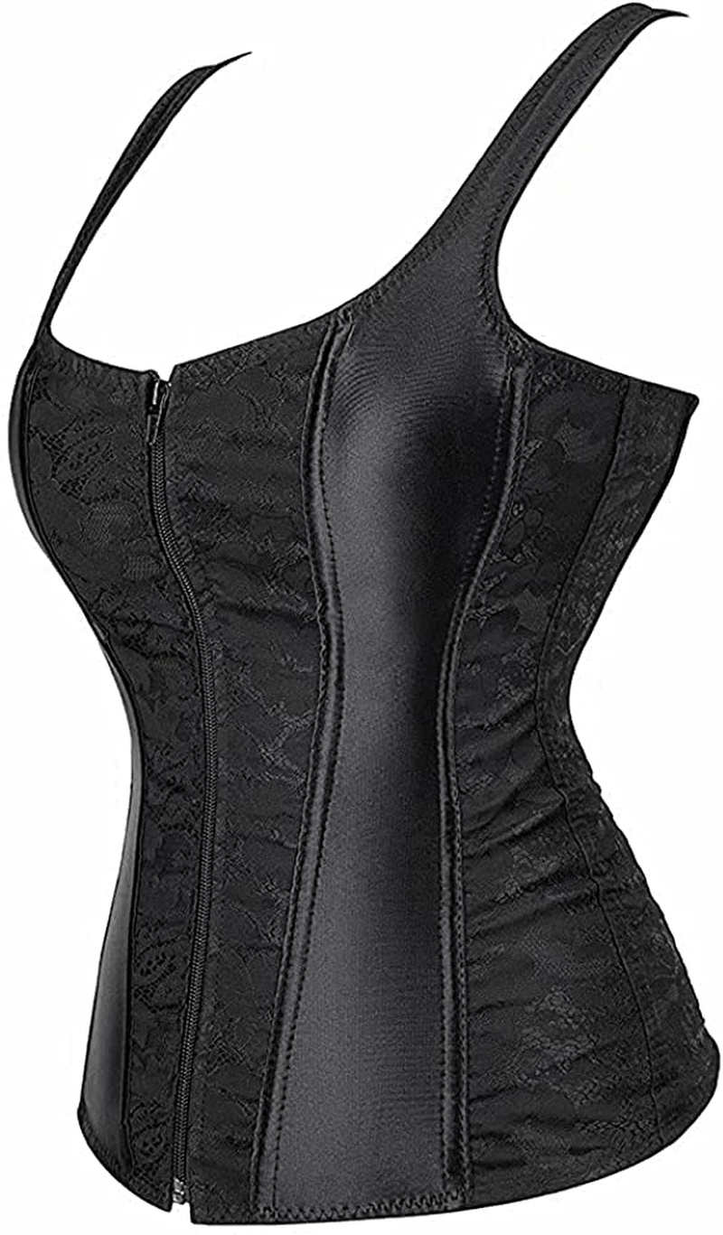 Blidece Women'S Sexy Boned Lace up Push up Shapewear Top Overbust Corset Bustier Apparel & Accessories > Clothing > Underwear & Socks > Lingerie Blidece   