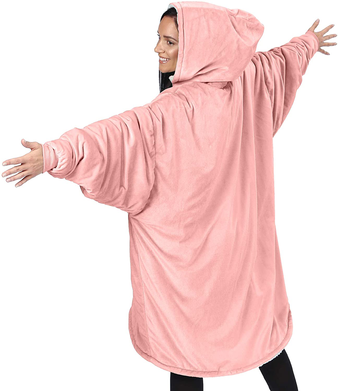THE COMFY Original| Oversized Microfiber & Sherpa Wearable Blanket, Seen On Shark Tank, One Size Fits All Arts & Entertainment > Party & Celebration > Gift Giving The Comfy   