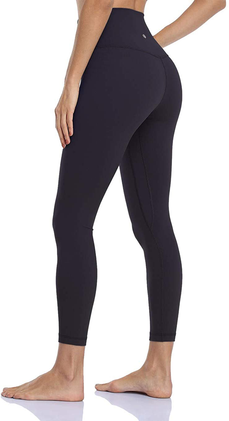 HeyNuts Hawthorn Athletic Essential II 7/8 Legging Women's High Waisted Yoga Pants Active Ankle Legging-25'' Apparel & Accessories > Clothing > Activewear HeyNuts Midnight Navy_25'' Ⅱ XX-Small 