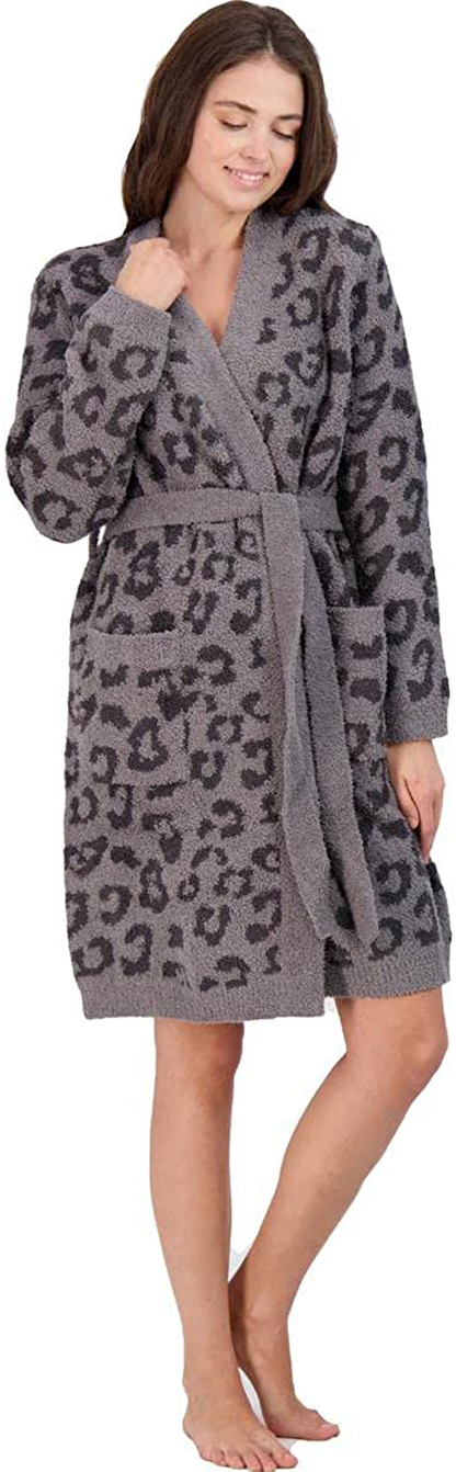 Barefoot Dreams Cozychic Barefoot in the Wild Robe Apparel & Accessories > Clothing > Sleepwear & Loungewear > Robes Kylie Max   