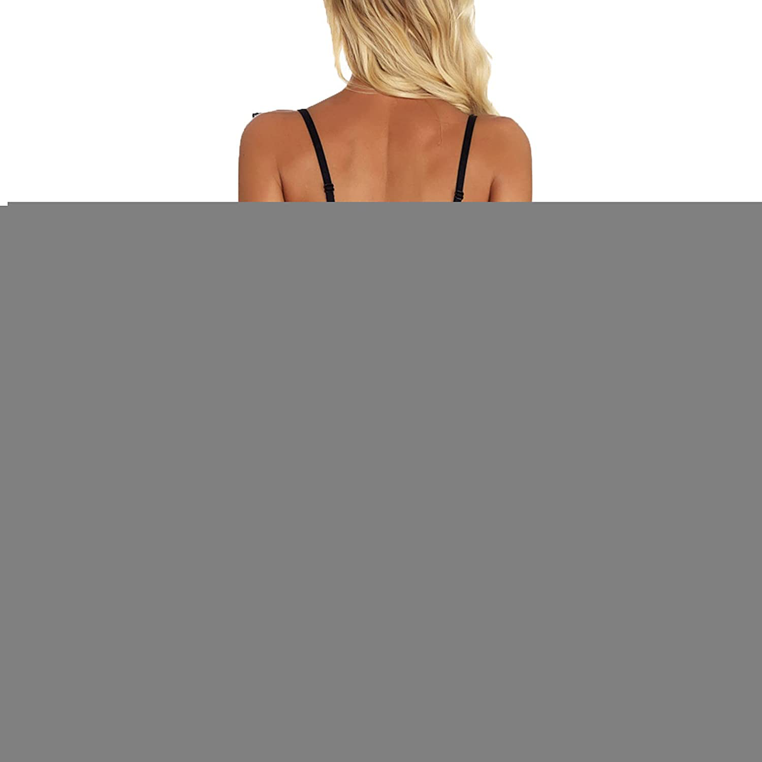 Babydoll Lingerie for Women Pajamas Lace Front Bow Closure Lingerie V Neck Nightwear Sexy Chemise Nightie Apparel & Accessories > Clothing > Underwear & Socks > Lingerie Kylie Max   
