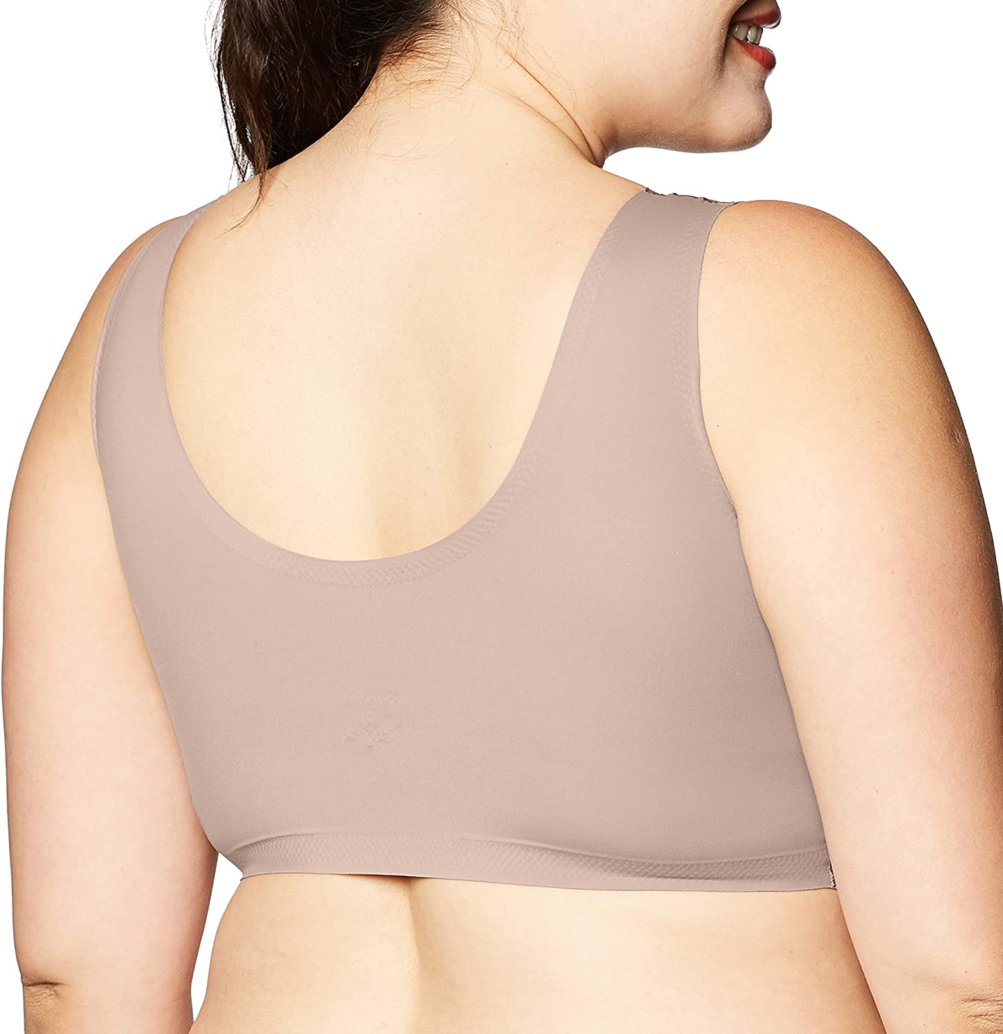 Calvin Klein Women'S Invisibles Comfort Seamless Lightly Lined V Neck Bralette Bra Apparel & Accessories > Clothing > Underwear & Socks > Bras Kylie Max   