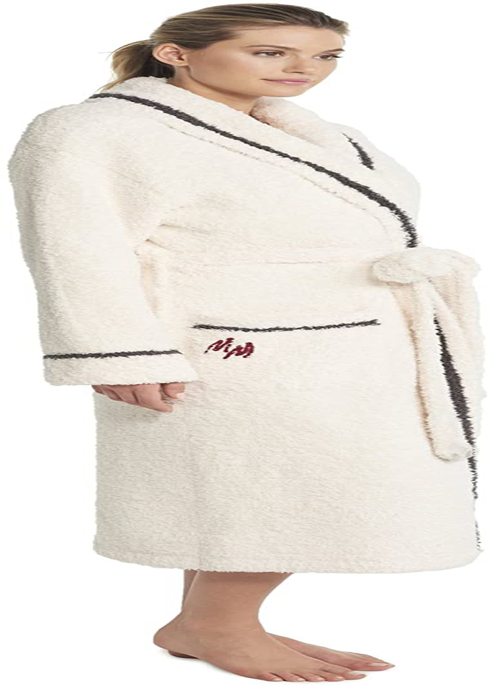 Barefoot Dreams Womens Cozychic Classic Adult Minnie Mouse Robe Apparel & Accessories > Clothing > Sleepwear & Loungewear > Robes Kylie Max   