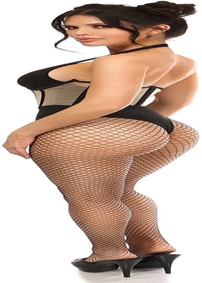 Daisy Corsets Womens Black Mesh Open Cup Waist Cincher Apparel & Accessories > Clothing > Underwear & Socks > Lingerie Daisy corsets   