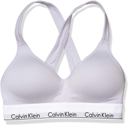 Calvin Klein Women’s Modern Cotton Lightly Lined Bralette Apparel & Accessories > Clothing > Underwear & Socks > Bras Calvin Klein Purple Large 
