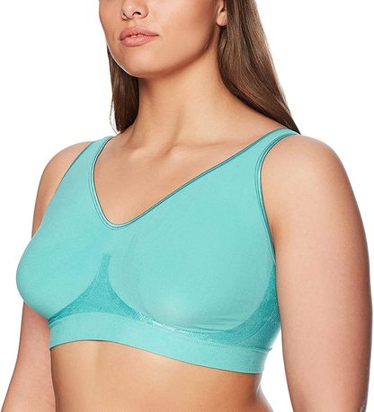 Bali Women'S Comfort Revolution Wirefree Bra with Smart Sizes DF3484 Apparel & Accessories > Clothing > Underwear & Socks > Shapewear Bali   