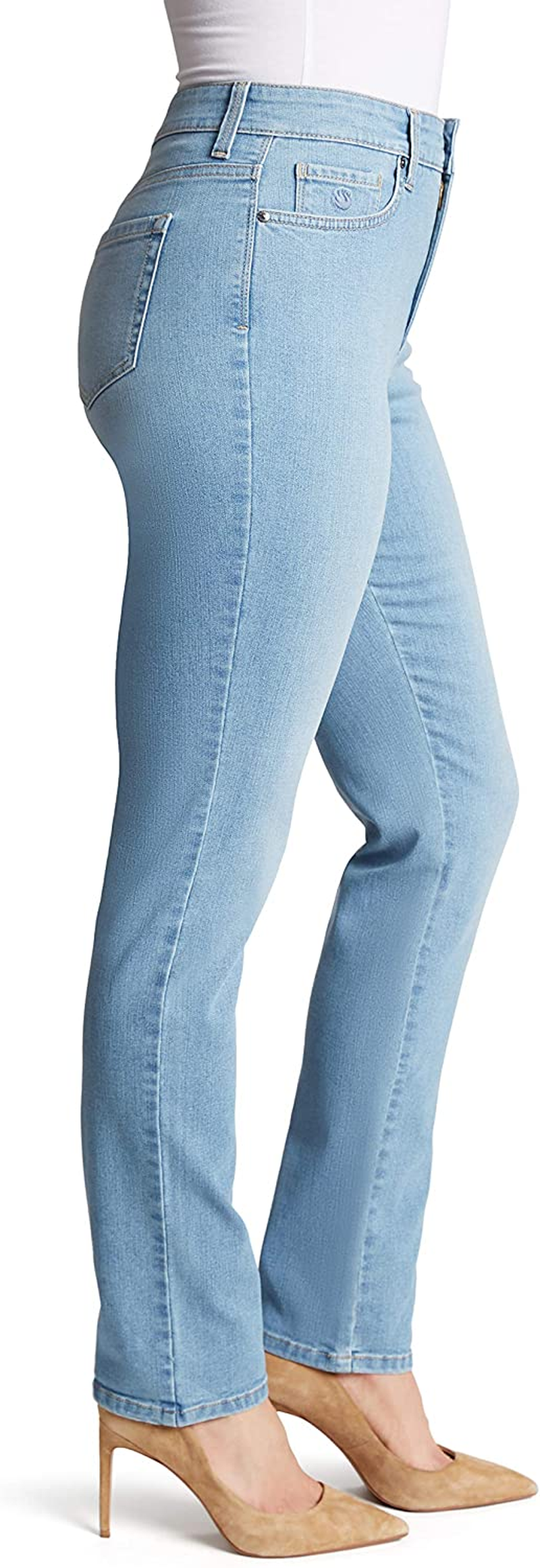 Gloria Vanderbilt Womens Amanda Classic High Rise Tapered Jean, Callisto, 12 Regular Apparel & Accessories > Clothing > Underwear & Socks > Underwear Gloria Vanderbilt   