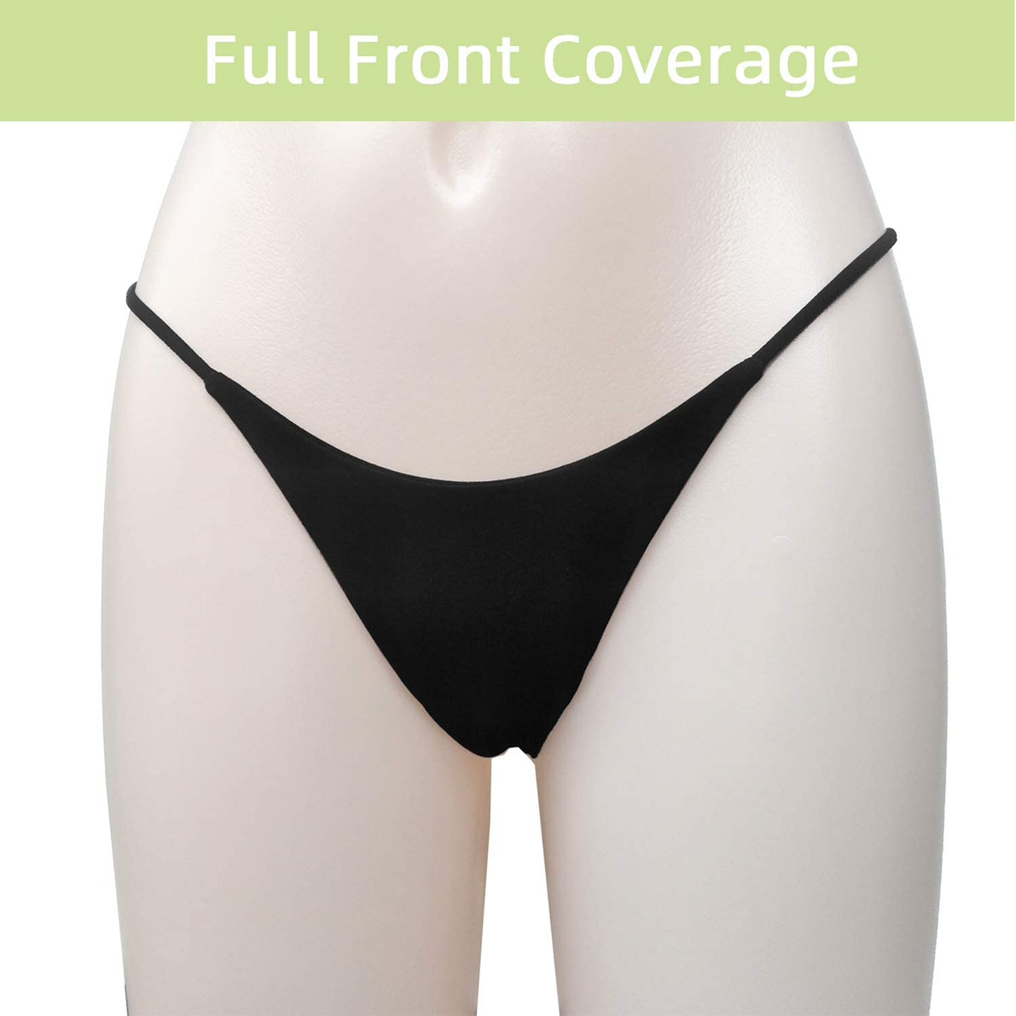 Cotton Thongs for Women Sexy Seamless Woman G String Panties 3 Pack Set Apparel & Accessories > Clothing > Underwear & Socks > Underwear KUKU PANDA   
