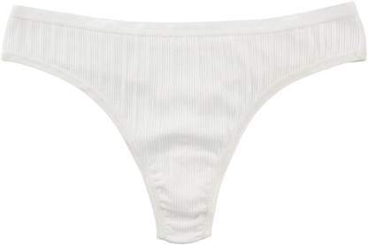 Knitlord 6 Pack Women'S Thongs Underwear Cotton Breathable Panties Hipster Bikini Apparel & Accessories > Clothing > Underwear & Socks > Underwear KNITLORD   