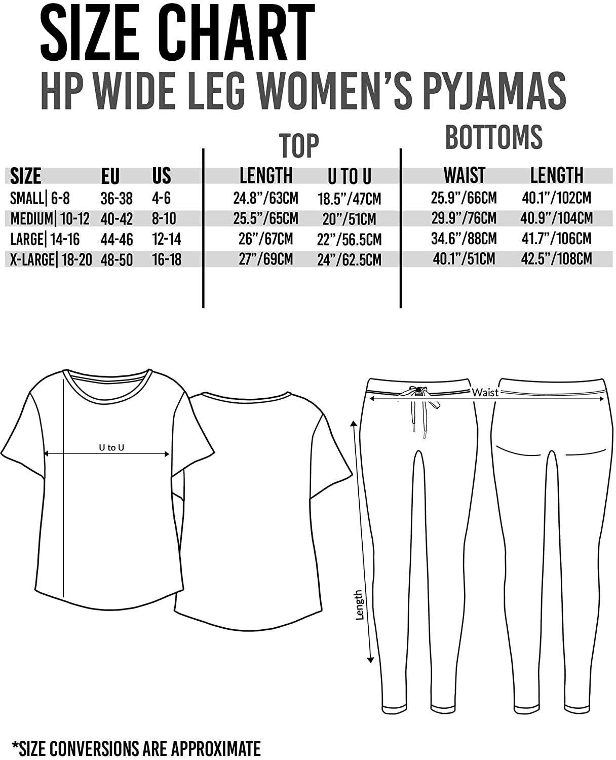 Harry Potter Pyjamas Women Gryffindor House Crest Ladies Top PJ set Apparel & Accessories > Clothing > Sleepwear & Loungewear > Pajamas Harry Potter   
