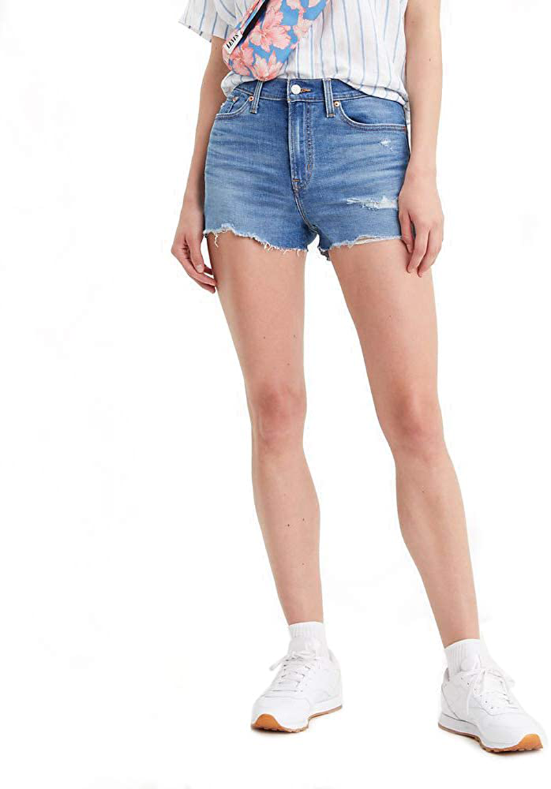 Levi'S Women'S High Rise Shorts Apparel & Accessories > Clothing > Shorts Kylie Max   