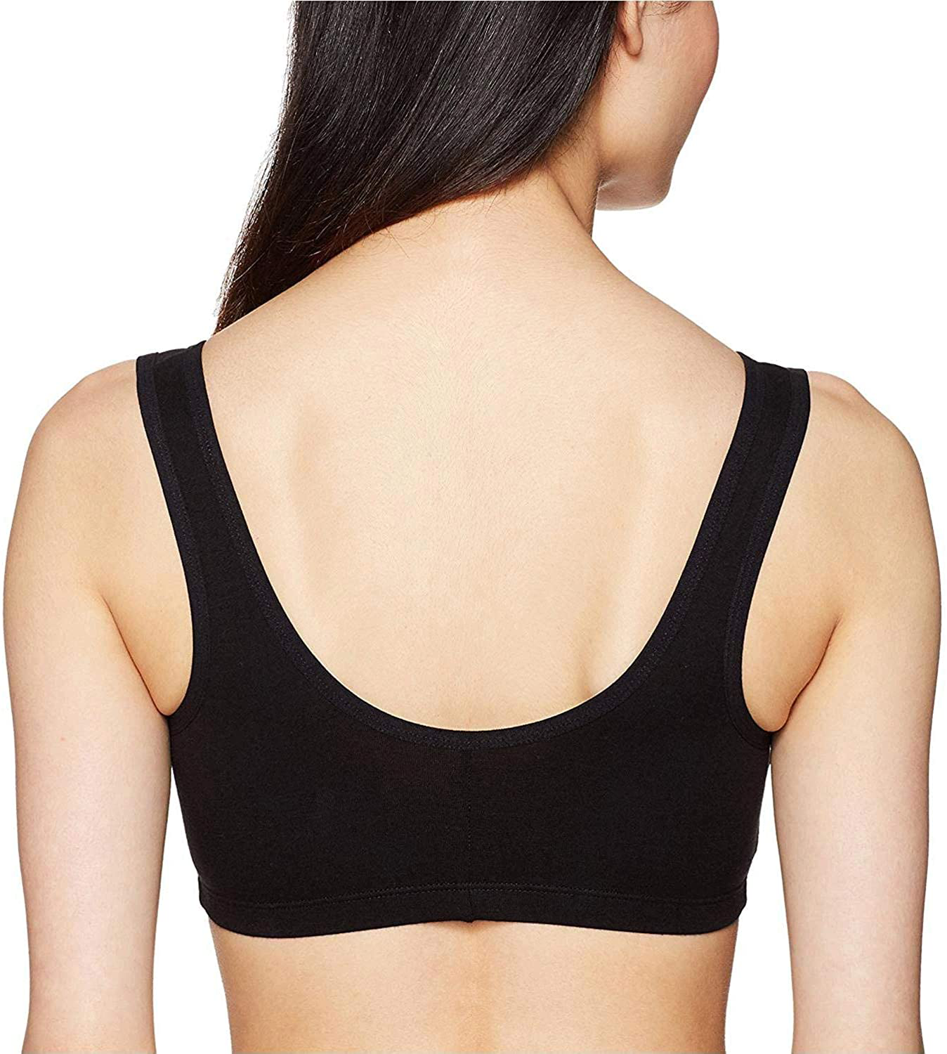 Fruit of the Loom Women'S Comfort Front Close Sport Bra with Mesh Straps Apparel & Accessories > Clothing > Underwear & Socks > Bras Kylie Max   