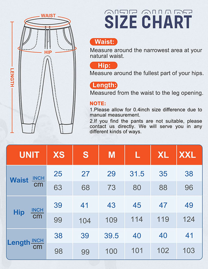 IUGA Fleece Womens Joggers with Pockets Winter Fleece Lined Sweatpants Women Warm Sherpa Lined Pants Women Apparel & Accessories > Clothing > Activewear Kylie Max   