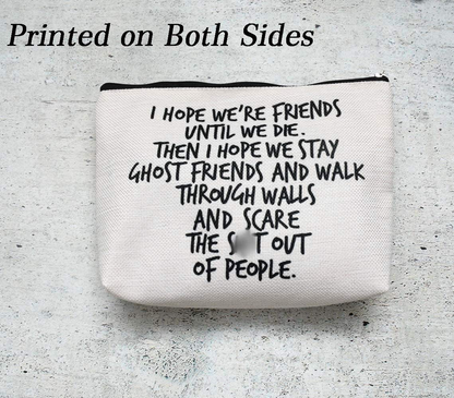 Friend Gifts for Women Friend Birthday Gifts for Women Birthday Gifts for Friends Makeup Bag Gift Idea Arts & Entertainment > Party & Celebration > Gift Giving Joy Uinan   