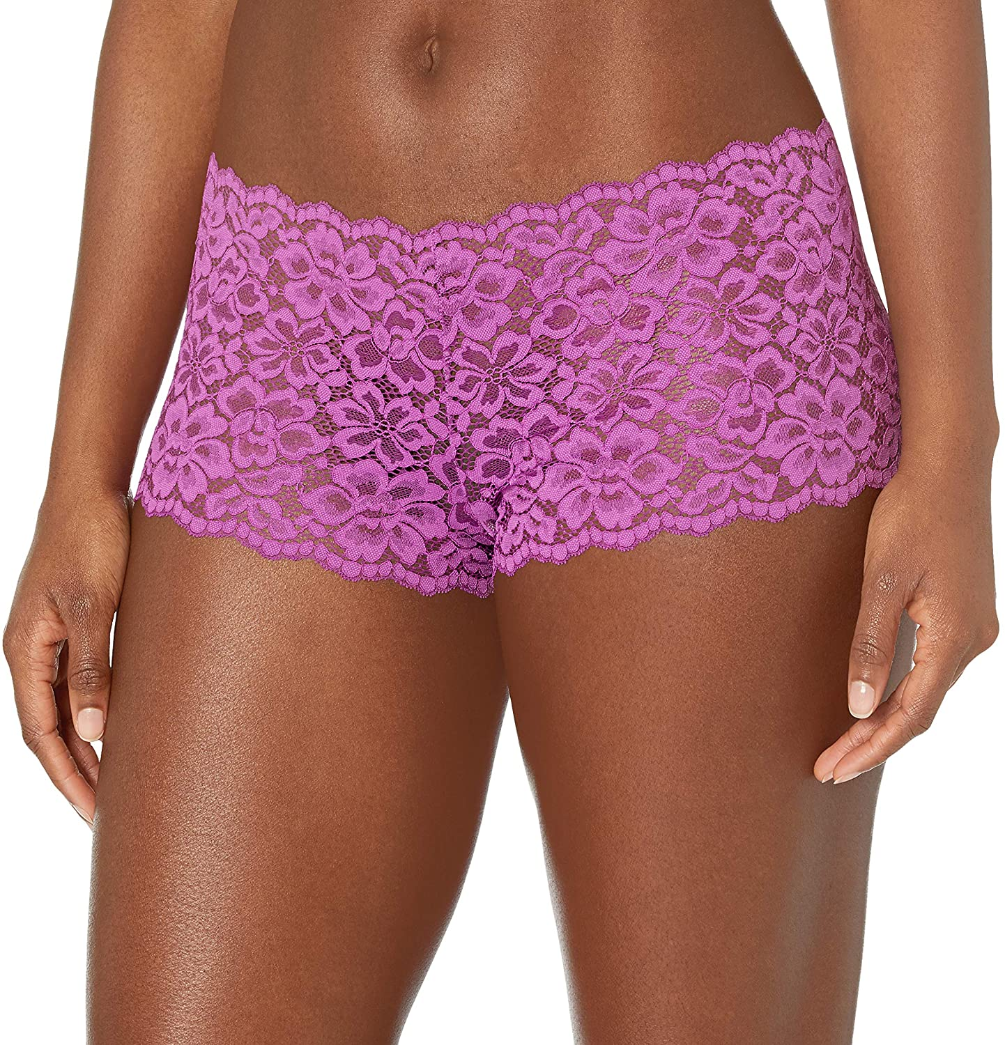 Maidenform Women'S Casual Comfort Cheeky Boyshort Apparel & Accessories > Clothing > Underwear & Socks > Underwear Maidenform Dark Magenta 5 