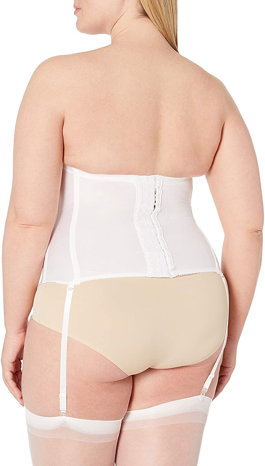 Va Bien Women'S plus Size Smooth Satin Hourglass Bustier Apparel & Accessories > Clothing > Underwear & Socks > Lingerie Va Bien   
