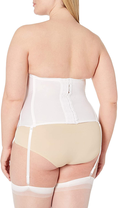 Va Bien Women'S plus Size Smooth Satin Hourglass Bustier Apparel & Accessories > Clothing > Underwear & Socks > Lingerie Va Bien   