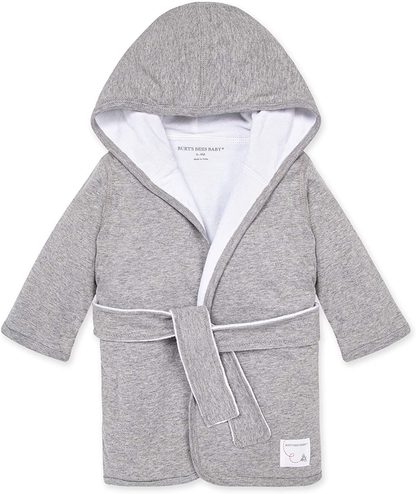 Burt'S Bees Baby Baby-Girls Bathrobe, Infant Hooded Robe, Absorbent Knit Terry, 100% Organic Cotton, 0-9 Months Apparel & Accessories > Clothing > Sleepwear & Loungewear > Robes Kylie Max   