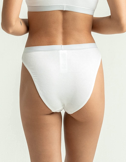 Calvin Klein Women'S Pure Ribbed Cheeky Bikini Panty Apparel & Accessories > Clothing > Underwear & Socks > Underwear Calvin Klein   