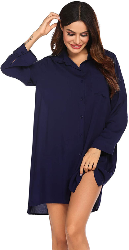 Ekouaer Women'S Beach Bikini Cover-Up Long Roll-Up Sleeve Summer Covers Apparel & Accessories > Clothing > Swimwear Kylie Max   