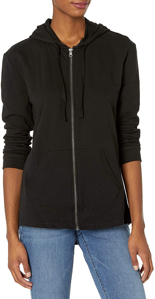 Hanes Women'S Slub Jersey Hoodie Apparel & Accessories > Clothing > Activewear Kylie Max   