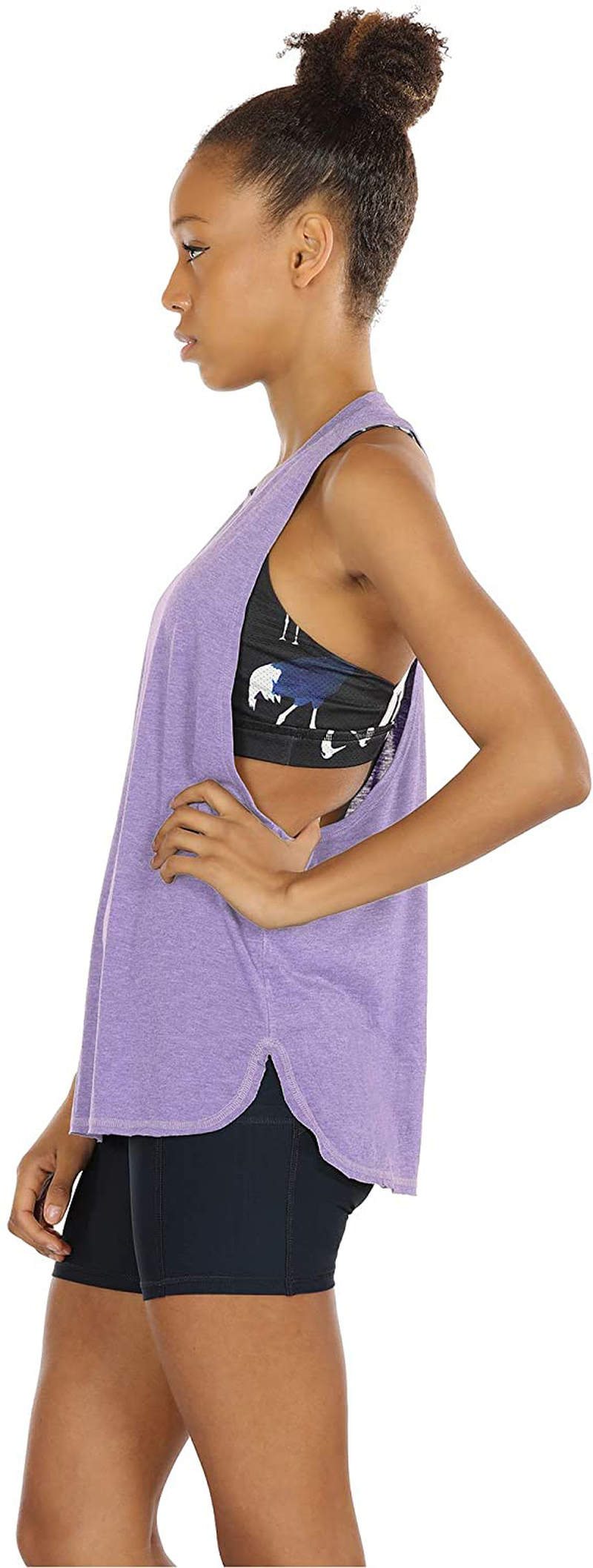 Icyzone Workout Tank Tops for Women - Running Muscle Tank Sport Exercise Gym Yoga Tops Athletic Shirts(Pack of 3) Apparel & Accessories > Clothing > Activewear Kylie Max   