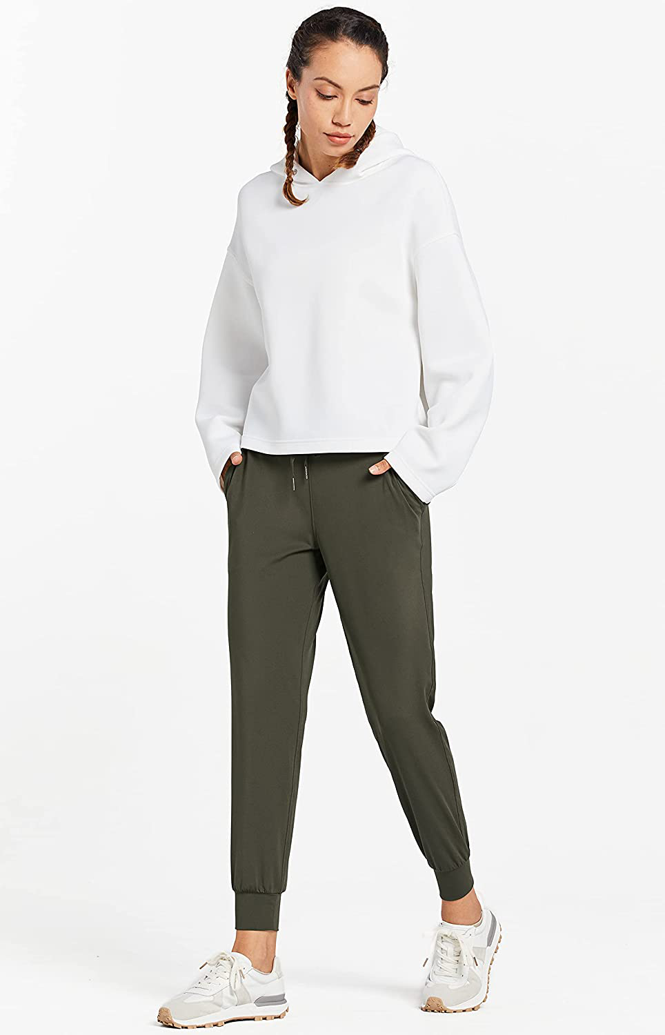 Libin Women'S Joggers Pants Lightweight Running Sweatpants with Pockets Athletic Tapered Casual Pants for Workout,Lounge Apparel & Accessories > Clothing > Activewear Kylie Max   