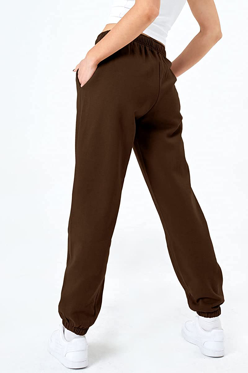 EFAN Womens Fleece Sweatpants Warm Baggy Pants Comfy Oversized Fall Joggers High Waisted Cotton Lounge with Pockets Apparel & Accessories > Clothing > Activewear Kylie Max   