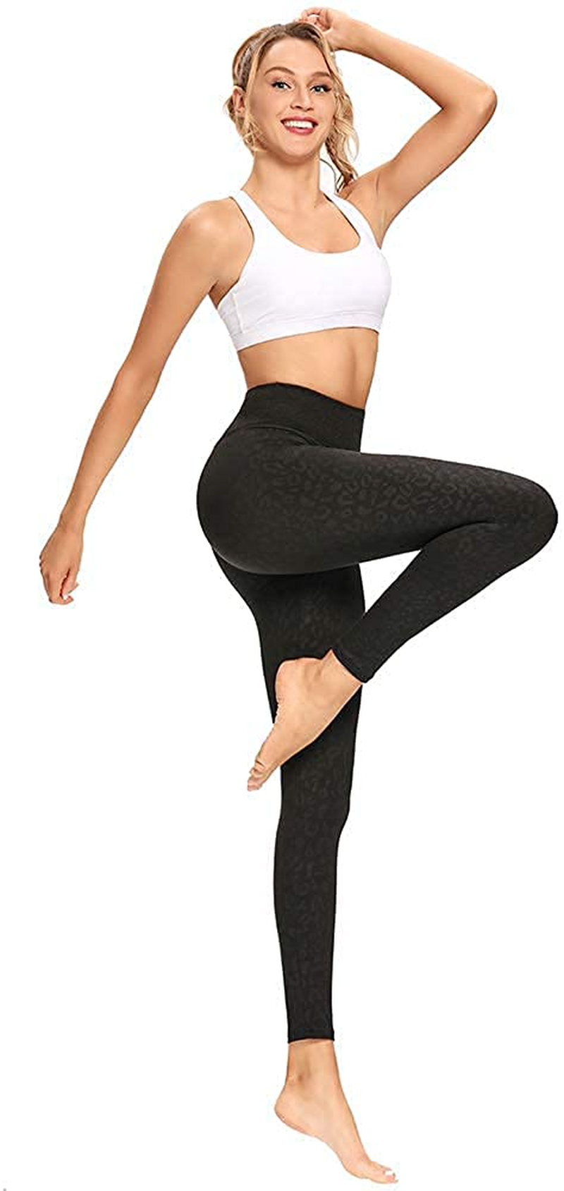 Gayhay High Waisted Leggings for Women - Soft Opaque Slim Tummy Control Printed Pants for Running Cycling Yoga Apparel & Accessories > Clothing > Activewear GAYHAY   