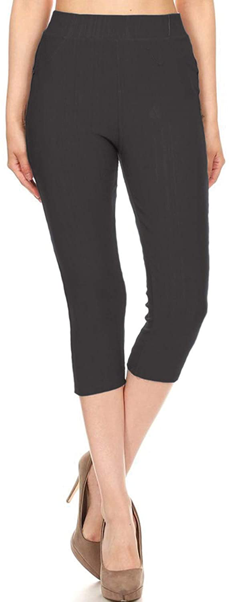 Leggings Depot Premium Quality Women's Cotton Blend Stretch Pull-on Jeggings with Pockets Apparel & Accessories > Clothing > Activewear LEGGINGS DEPOT   