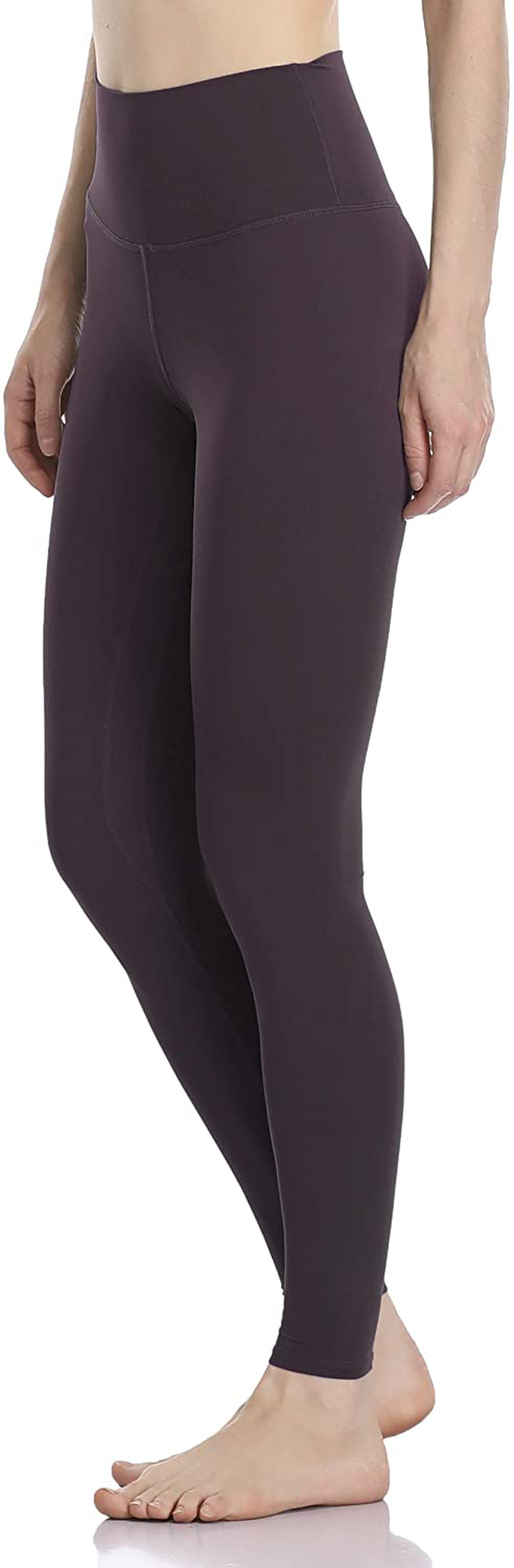 Colorfulkoala Women's Buttery Soft High Waisted Yoga Pants Full-Length Leggings Apparel & Accessories > Clothing > Activewear Colorfulkoala Wine Red Medium 