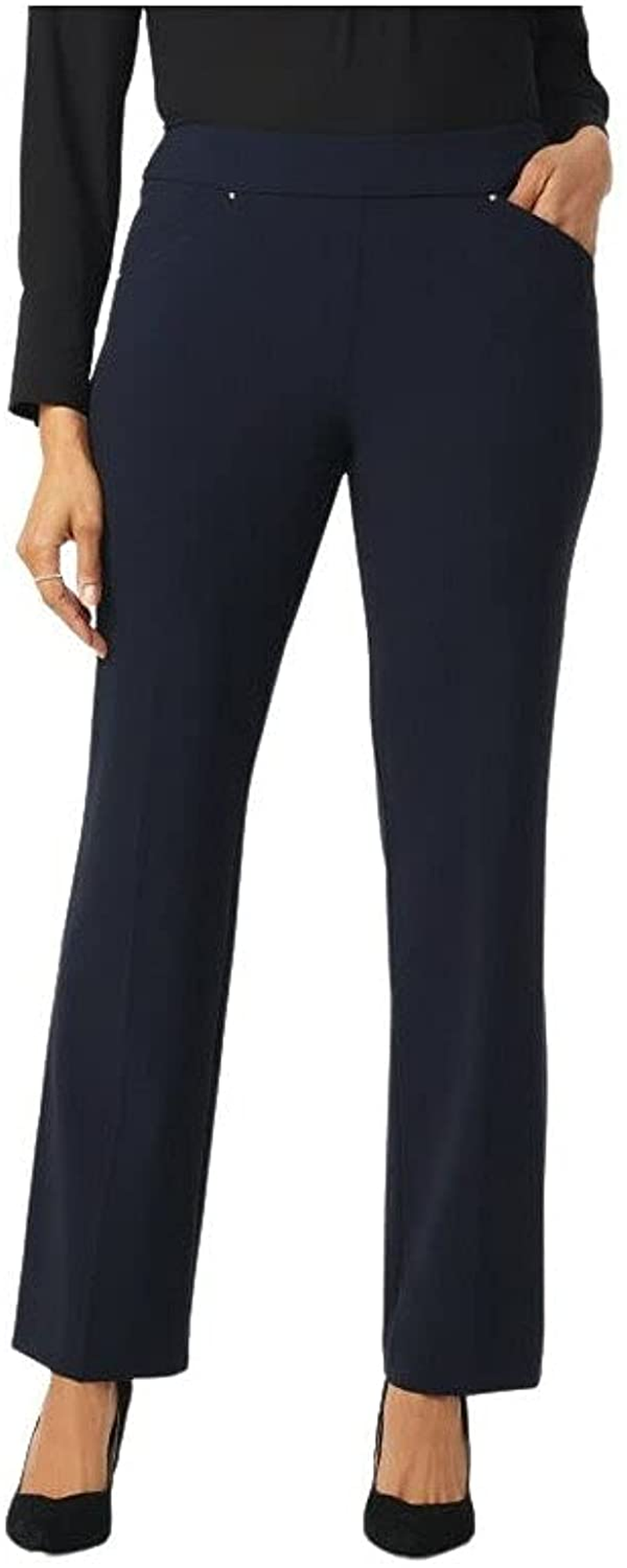 Dressbarn Women'S Roz & Ali Secret Agent Tummy Control Pants Cateye Apparel & Accessories > Clothing > Underwear & Socks > Shapewear Dressbarn Navy 14 