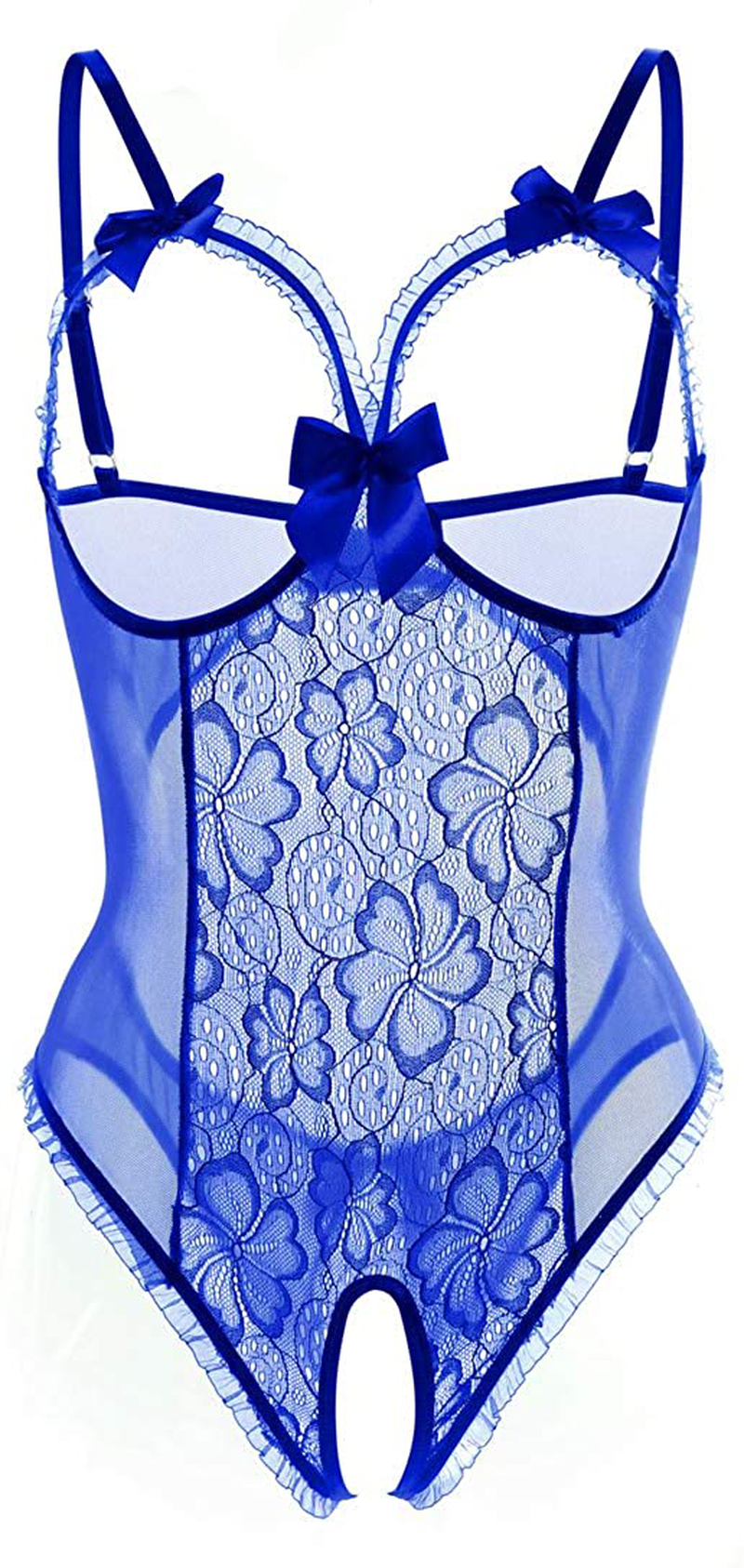 Women Sexy Teddy Lingerie One Piece Lace Babydoll Bodysuit Nightie plus Size S-3XL Apparel & Accessories > Clothing > Underwear & Socks > Lingerie Kylie Max   