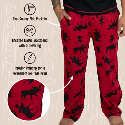 Lazy One Pajama Pants for Men, Men'S Separate Bottoms, Lounge Pants, Funny, Humorous Apparel & Accessories > Clothing > Sleepwear & Loungewear > Pajamas Kylie Max   