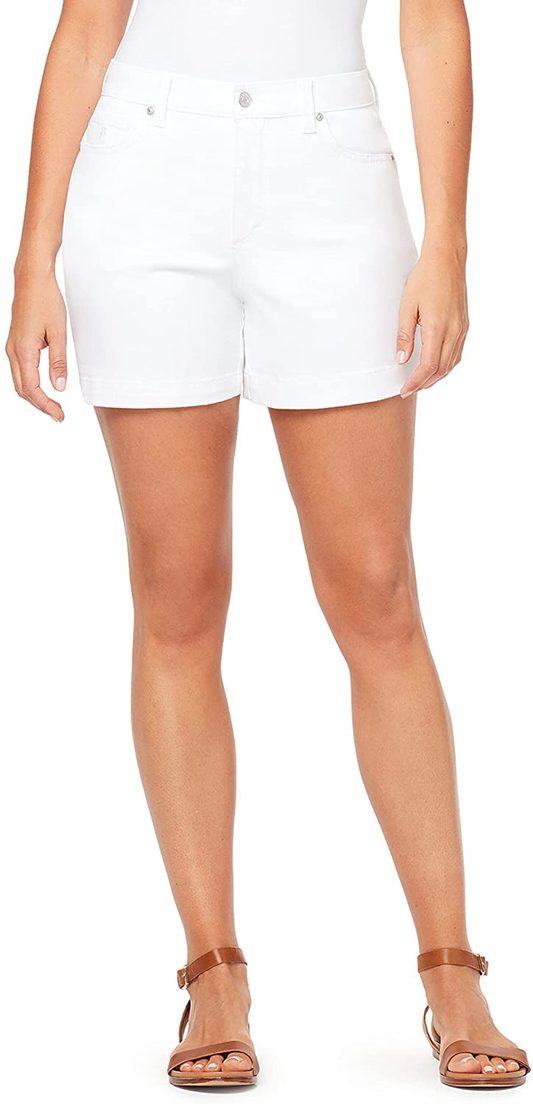 Gloria Vanderbilt Women'S Amanda Basic Jean Short Apparel & Accessories > Clothing > Shorts Kylie Max   