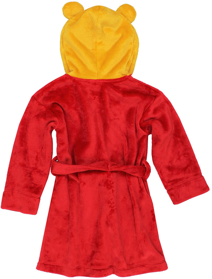 Daniel Tiger Toddler Boys Girls Hooded Plush Fleece Bathrobe Robe with Ears Apparel & Accessories > Clothing > Sleepwear & Loungewear > Robes Kylie Max   