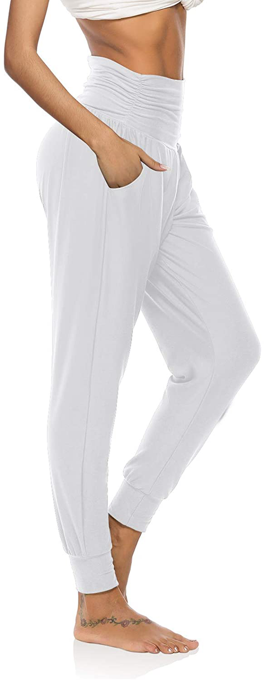 DIBAOLONG Womens Yoga Sweatpants Loose Workout Joggers Pants Comfy Lounge Pants with Pockets Apparel & Accessories > Clothing > Activewear Kylie Max   