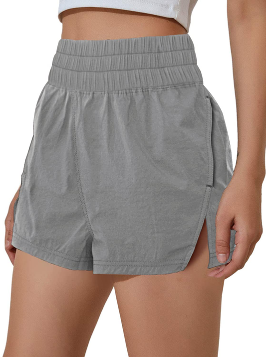 AUTOMET Womens Athletic Shorts High Waisted Running Shorts Casual Summer Workout Shorts Gym Elastic Sporty Shorts Apparel & Accessories > Clothing > Shorts Kylie Max   