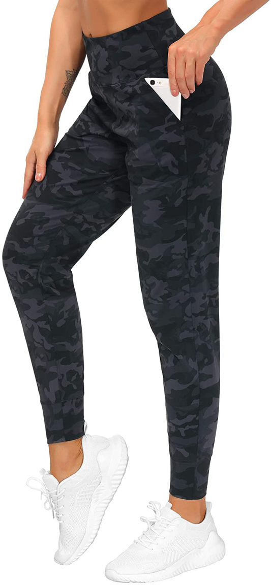 THE GYM PEOPLE Women'S Joggers Pants Lightweight Athletic Leggings Tapered Lounge Pants for Workout, Yoga, Running Apparel & Accessories > Clothing > Activewear Kylie Max   