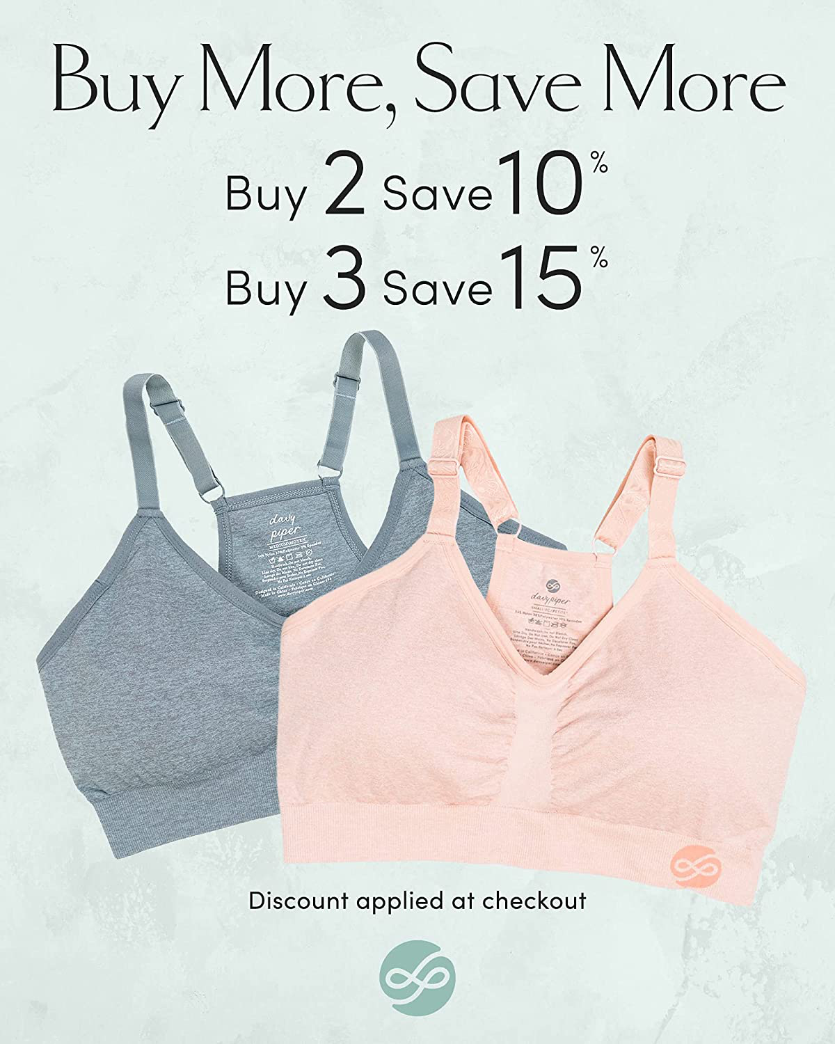 Davy Piper the Diana Classic Sports Bra | Racerback Sports Bra for Women Apparel & Accessories > Clothing > Underwear & Socks > Bras Kylie Max   