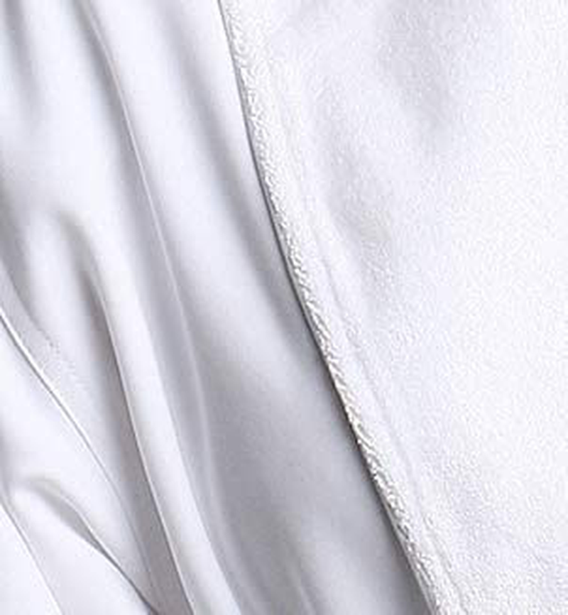 Terry Lined Microfiber Hotel Robe - Luxury Spa Bathrobe by Monarch/Cypress Apparel & Accessories > Clothing > Sleepwear & Loungewear > Robes Kylie Max   