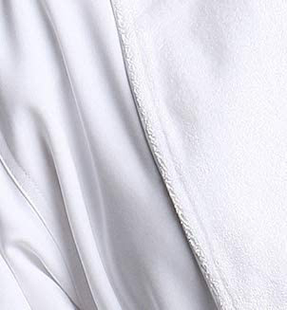 Terry Lined Microfiber Hotel Robe - Luxury Spa Bathrobe by Monarch/Cypress Apparel & Accessories > Clothing > Sleepwear & Loungewear > Robes Kylie Max   