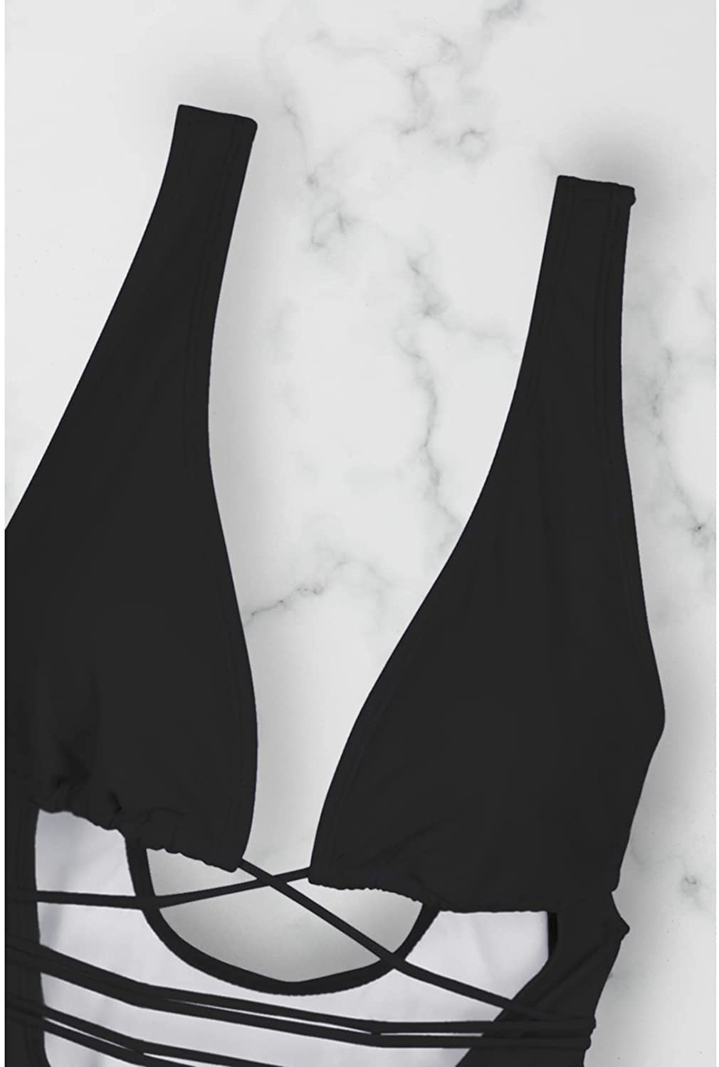 Sovoyontee Women'S Sexy One Piece Swimsuits Bikini Bathing Suit Apparel & Accessories > Clothing > Swimwear Kylie Max   