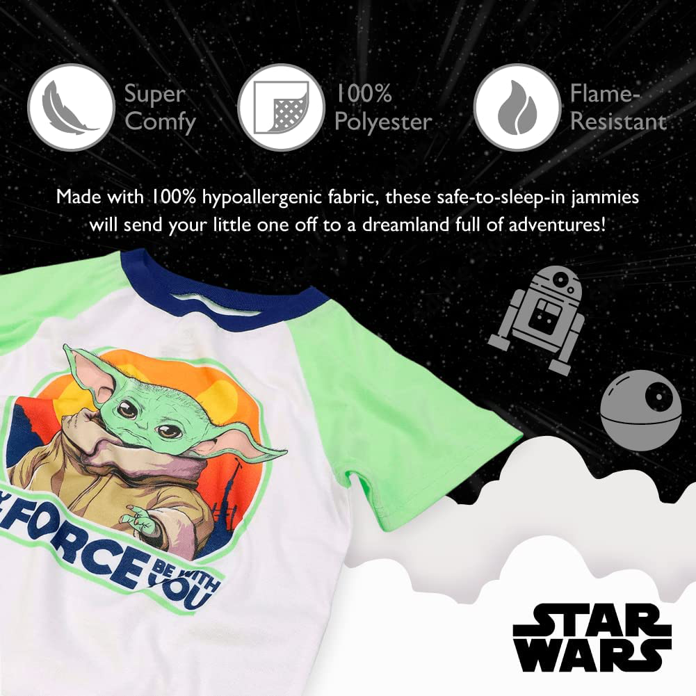 Star Wars Boys' Pajama Set Apparel & Accessories > Clothing > Sleepwear & Loungewear > Pajamas Kylie Max   