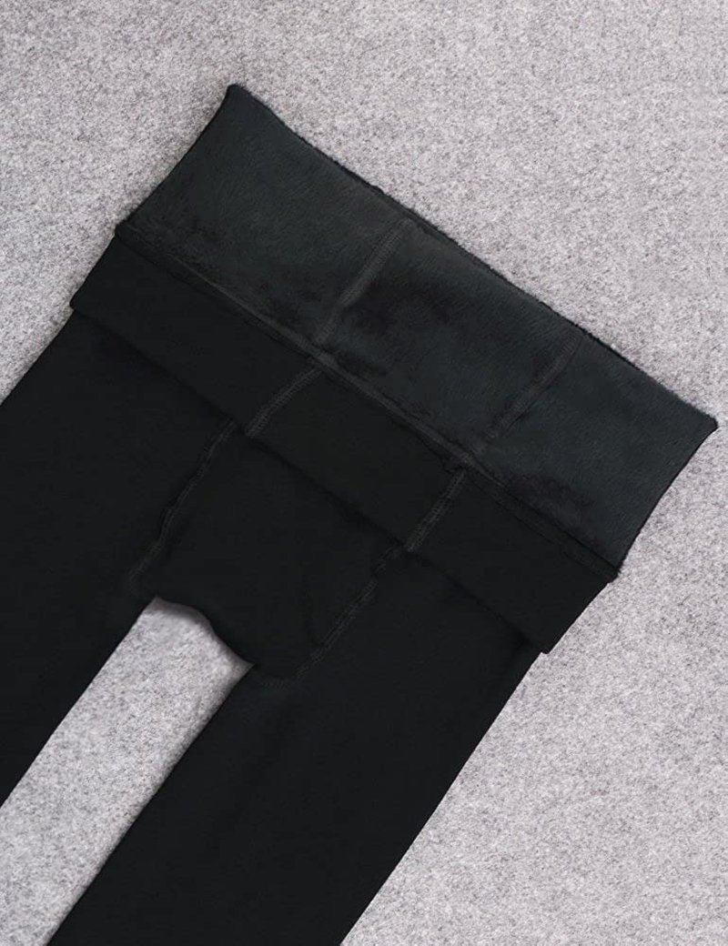 VERO MONTE Womens Opaque Warm Fleece Lined Tights Warm Winter Thermal Tights Apparel & Accessories > Clothing > Underwear & Socks > Shapewear VERO MONTE   