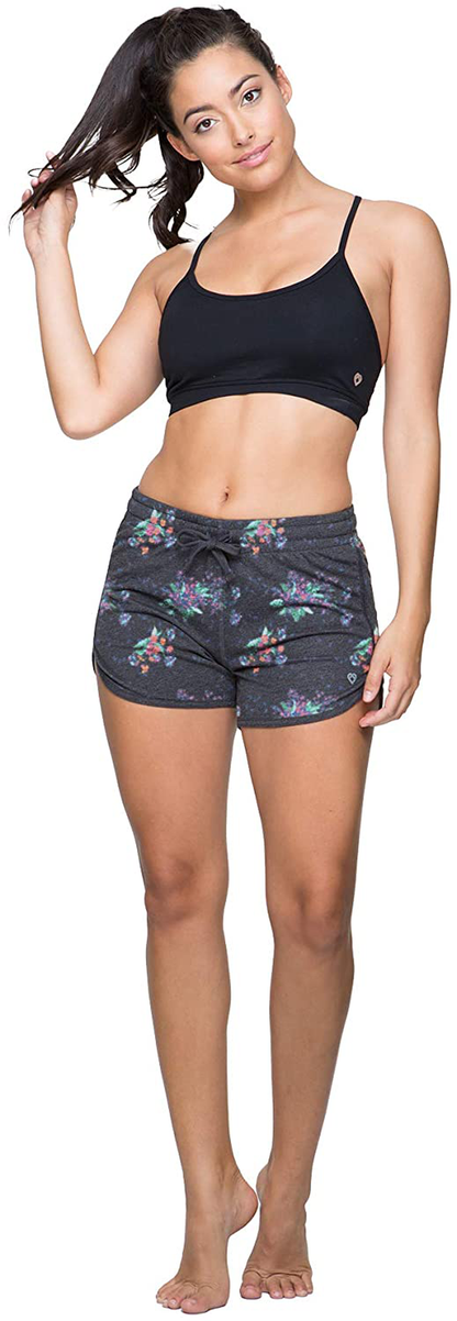Colosseum Active Women'S Simone Cotton Blend Yoga and Running Shorts Apparel & Accessories > Clothing > Shorts Kylie Max   