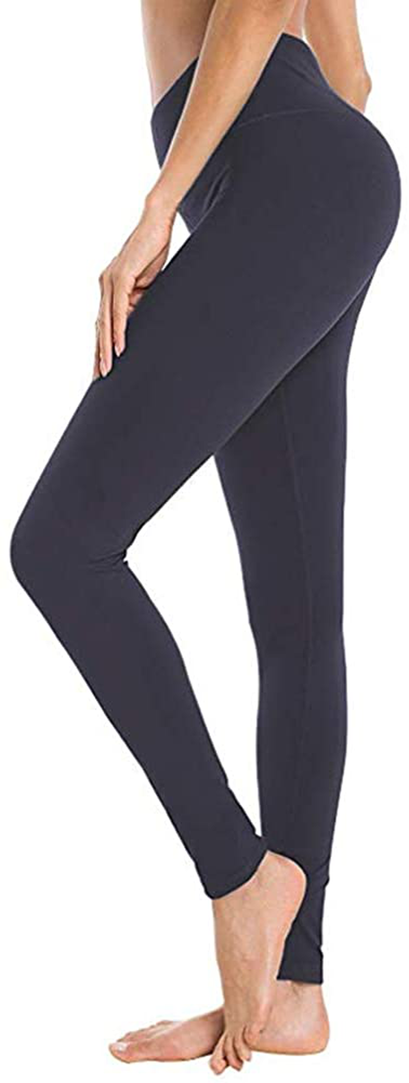 Gayhay High Waisted Leggings for Women - Soft Opaque Slim Tummy Control Printed Pants for Running Cycling Yoga Apparel & Accessories > Clothing > Activewear Gayhay Navy Blue Small-Medium 