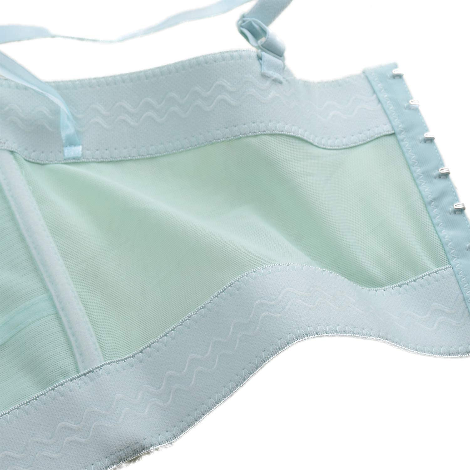ELLACCI Women'S Mesh Bustier Crop Top Push up Corset Tops Bra Black Apparel & Accessories > Clothing > Underwear & Socks > Lingerie ELLACCI   