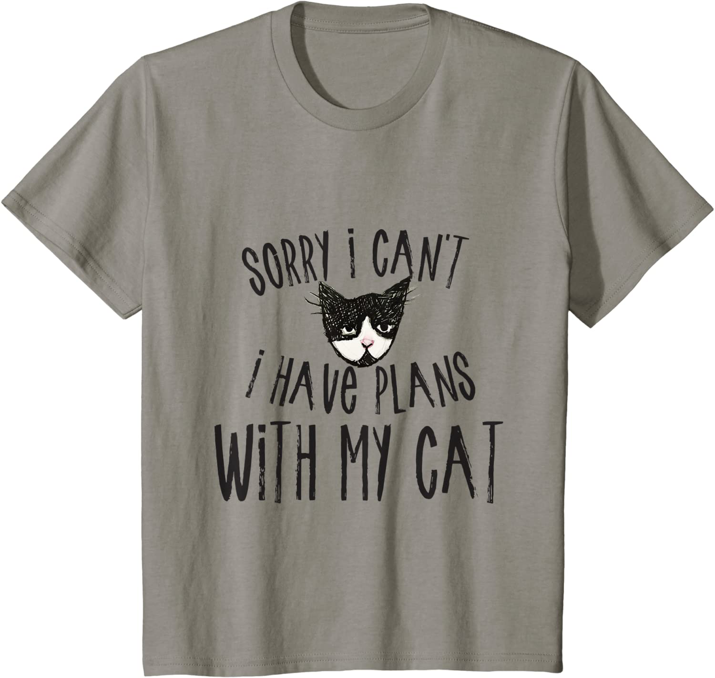 Sorry I can't I have plans with my Cat T-Shirt Arts & Entertainment > Party & Celebration > Gift Giving Caterpillar Slate Youth Kids 8