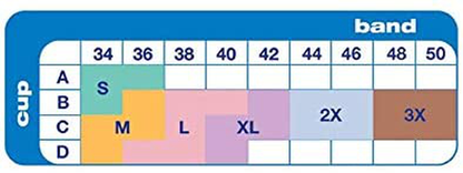 Hanes Women'S Reversible Smoothtec Wirefree Bra MHG550 Apparel & Accessories > Clothing > Underwear & Socks > Bras Kylie Max   